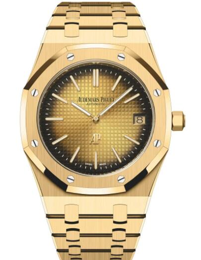 (image for) 2022 Audemars Piguet Royal Oak “Jumbo” Extra-Thin Replica Watch 16202BA.OO.1240BA.01