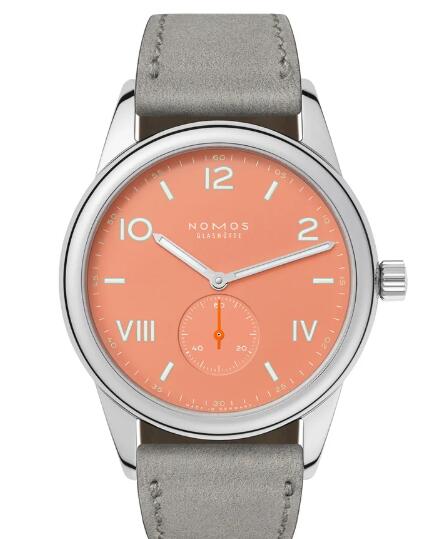 (image for) Nomos Glashütte Club Campus 38 Cream Coral 725 Replica Watch