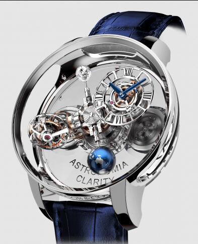 (image for) Replica Jacob Co Astronomia Tourbillon Clarity White Gold Watch AT120.30.AD.SD.CBALA