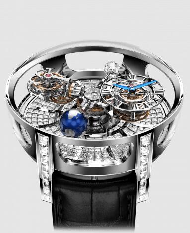 Replica Jacob and Co Astronomia Tourbillon Baguette Diamond Watch AT800.30.BD.BD.A (image for) Replica Jacob and Co Astronomia Tourbillon Baguette Diamond Watch AT800.30.BD.BD.A