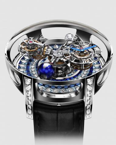 (image for) Replica Jacob and Co Astronomia Tourbillon 3D Gem-Set Dial Watch AT800.30.BD.UI.B