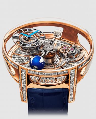 Replica Jacob and Co Astronomia Tourbillon Five Minute Diamond Watch AT810.40.BD.BD.A (image for) Replica Jacob and Co Astronomia Tourbillon Five Minute Diamond Watch AT810.40.BD.BD.A