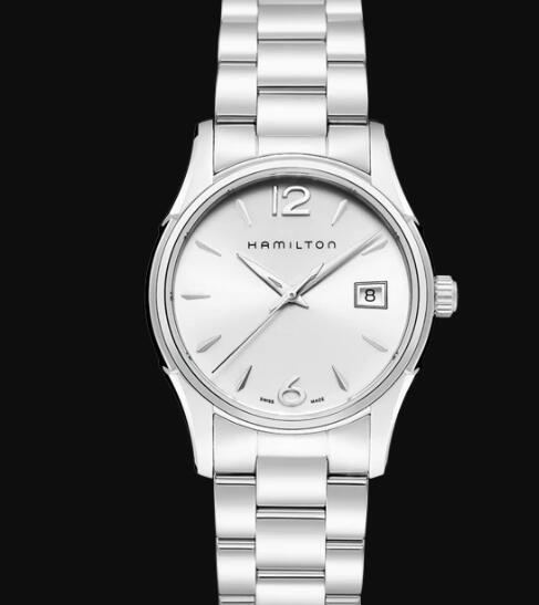 (image for) Hamilton Jazzmaster Quartz Watch Lady Silver Dial Replica Watch H32351115