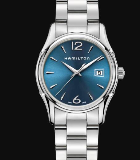 (image for) Hamilton Jazzmaster Quartz Watch Lady Blue Dial Replica Watch H32351145