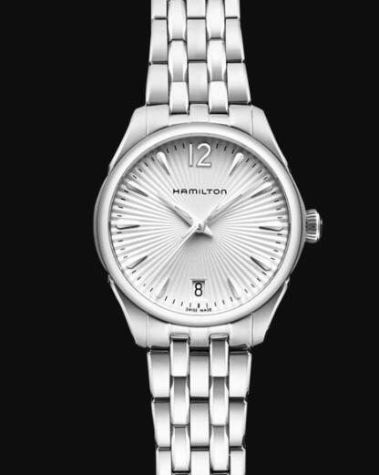 (image for) Hamilton Jazzmaster Quartz Watch Lady Silver Dial Replica Watch H42211155